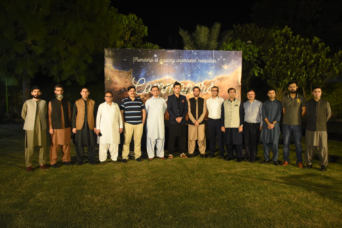 Participants at an IRSA evening event